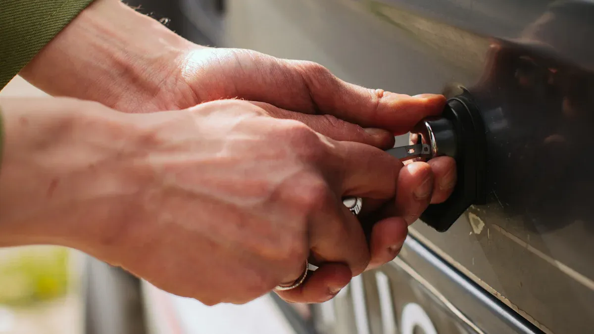 Automated Lock Cylinder Cycle Testing Machine