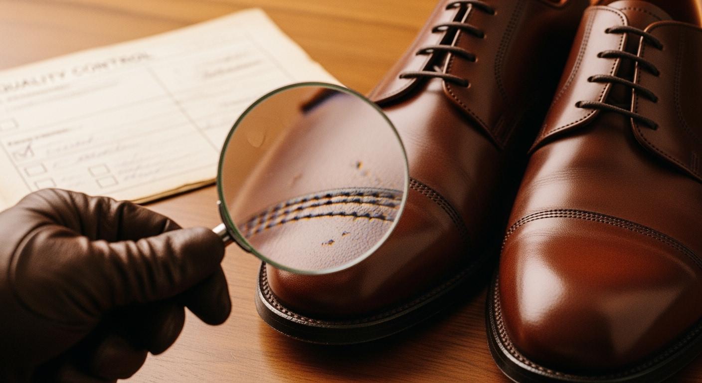 Technical Leather Shoe Quality Inspection