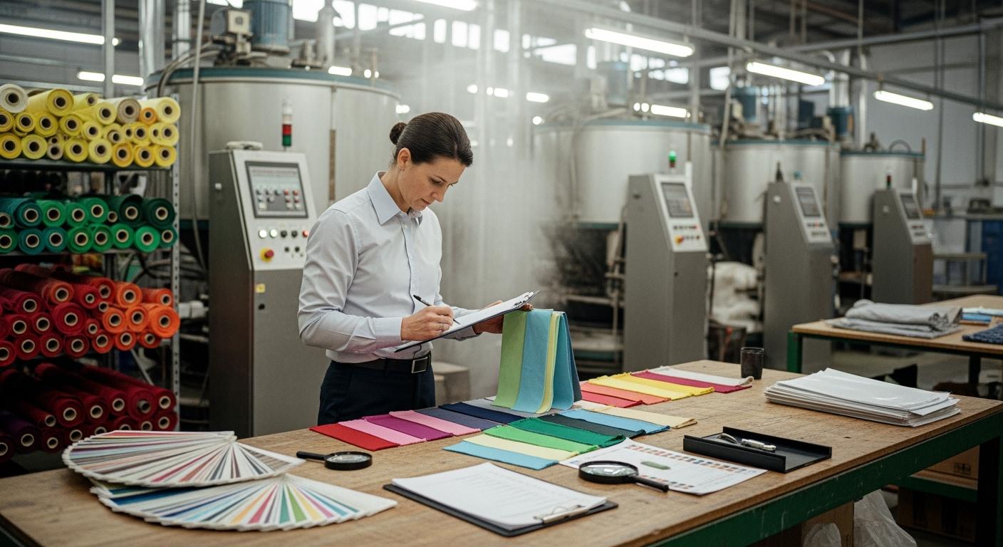 Professional Industrial Textile Dyeing Audit