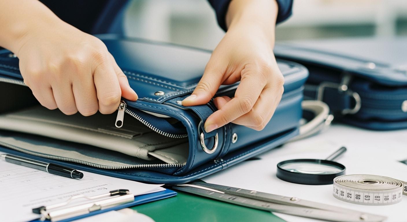 Professional Quality Control for School Bags