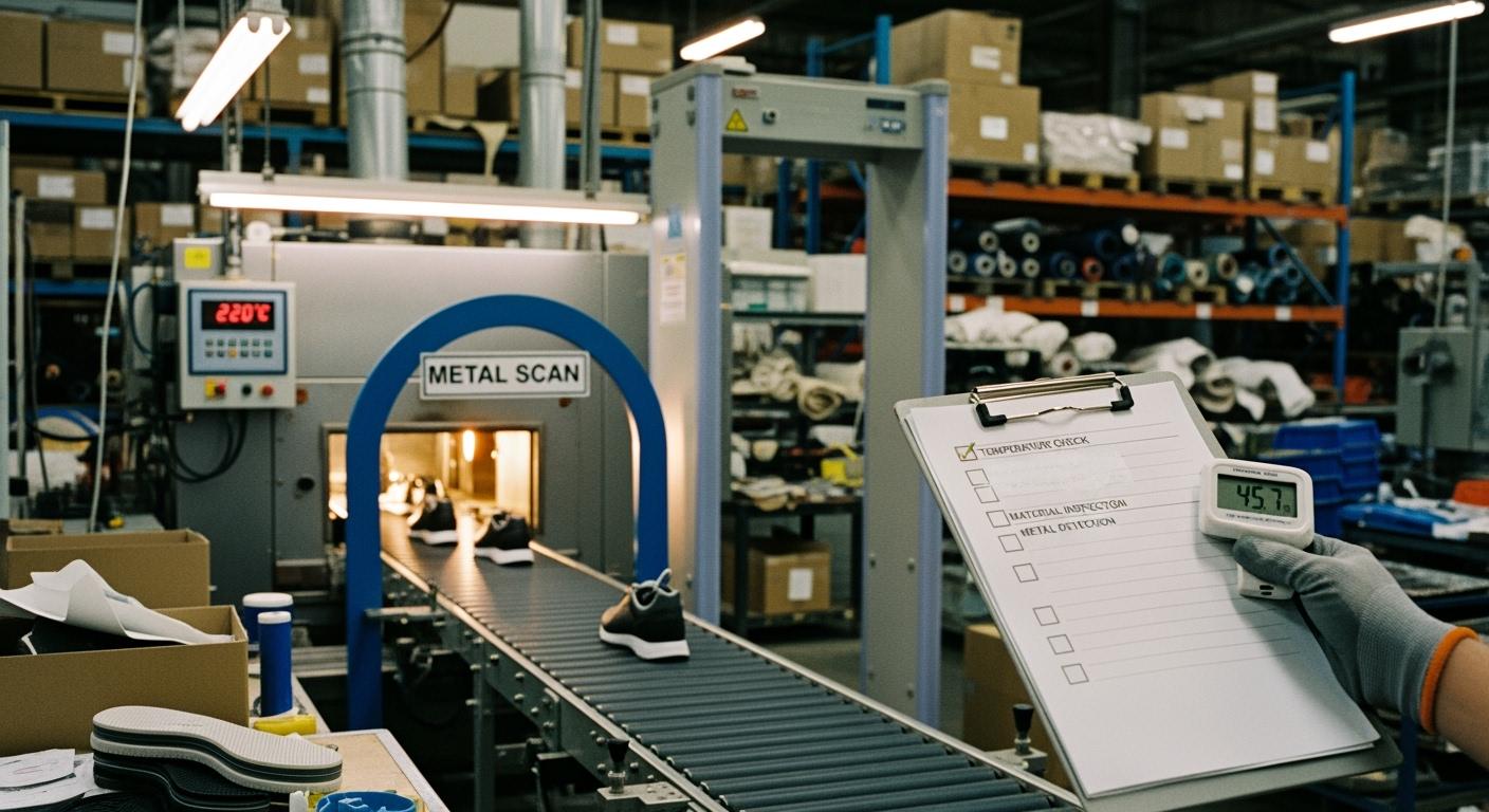 Professional Footwear Manufacturing Audit and Technical Inspection