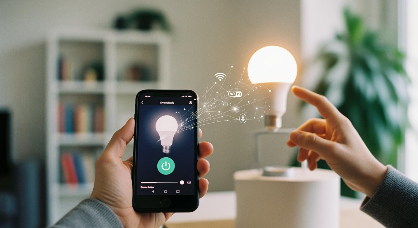 Smart Bulb Inspection for Wi-Fi Bluetooth Stability