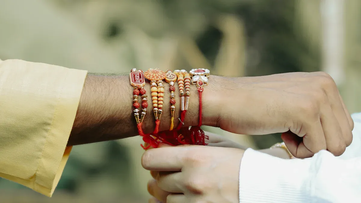 Red Ribbon on Wrist: Origins