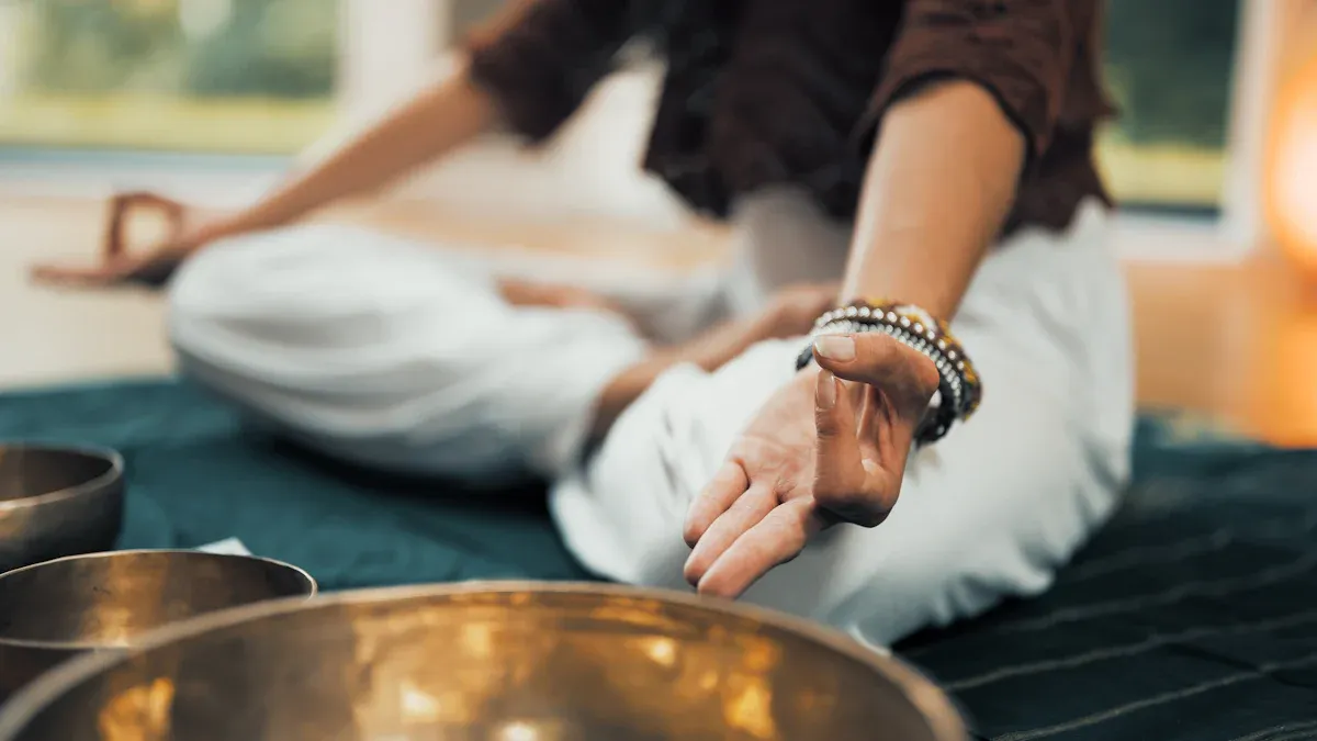 Sandalwood Meditation Bracelet in Mindfulness Practice