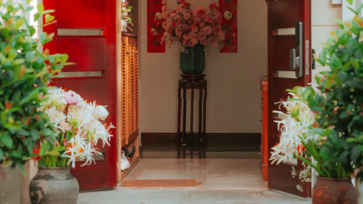 Front Door Color and Enhancements