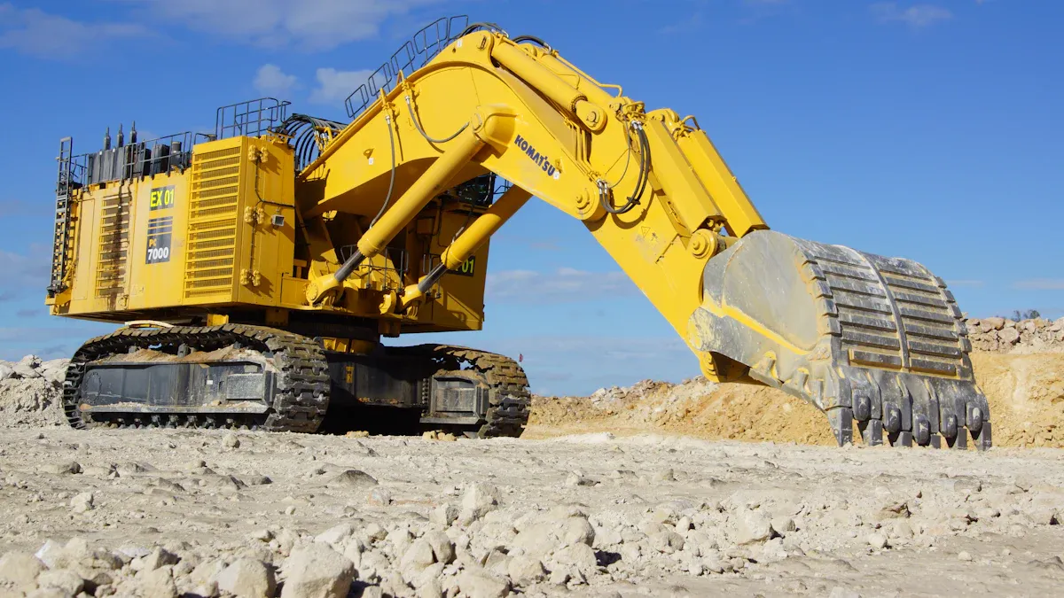 Excavator Bearing Locations