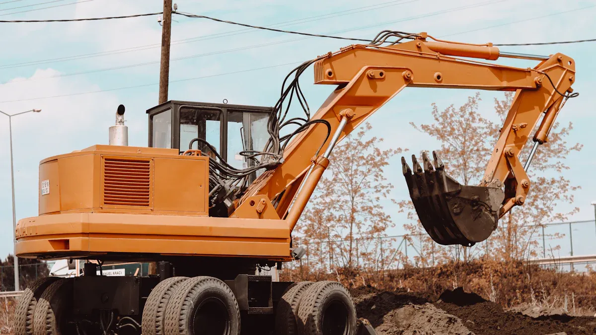 Key Components of Case Excavators
