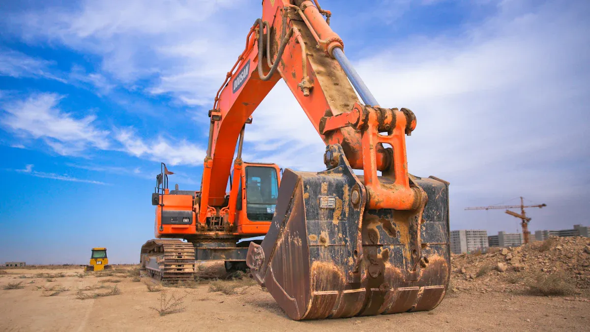 Types of Excavator Rubber Parts That Boost Performance