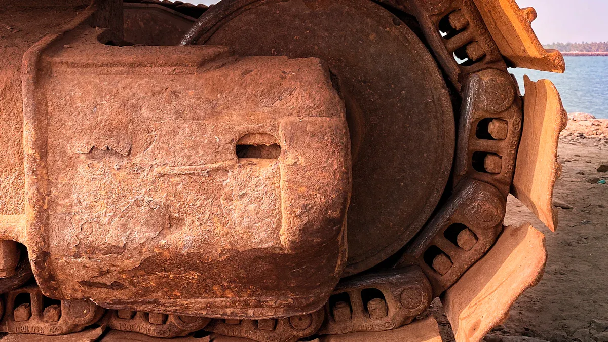 Key Excavator Parts and Their Roles