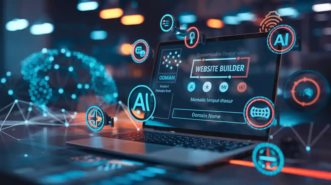 Top Free AI Website Builders Offering Custom Domains in 2025