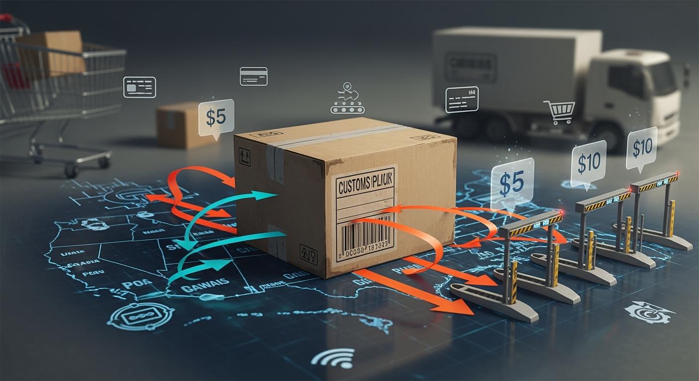 As Duty-Free Rules End, U.S. Cross-Border E-Commerce Enters a New Era of Rising Costs and Rerouted Supply Chains