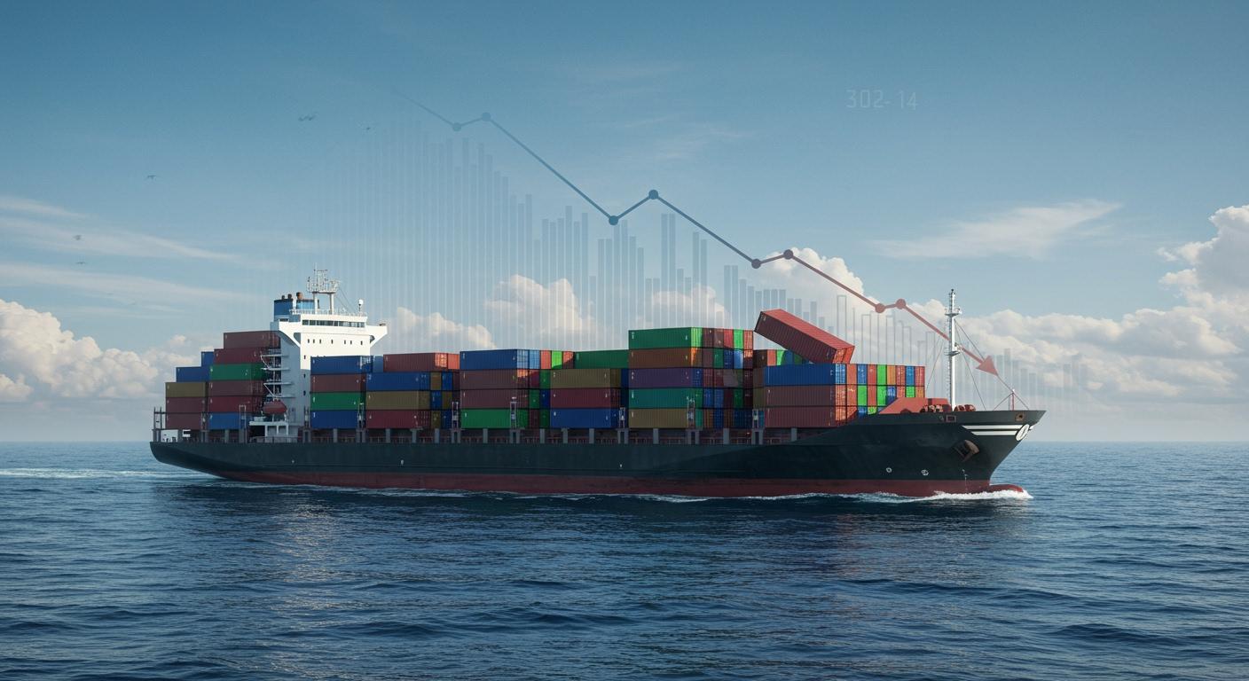 Container Shipping Rates Drop Sharply as Market Weakens  in October 2025