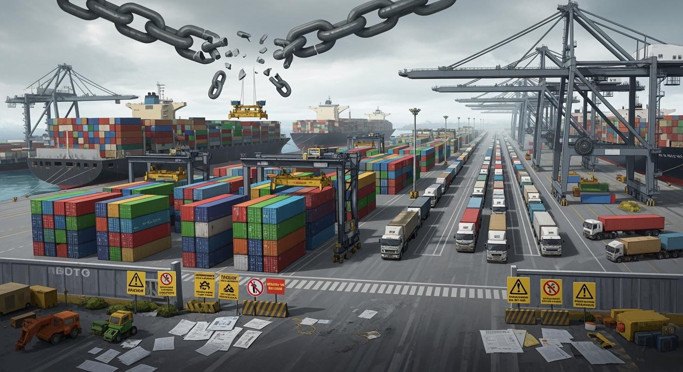 Port Strikes Expose Global Supply Chain Fragility and Trigger Wide-Ranging Logistics Disruptions