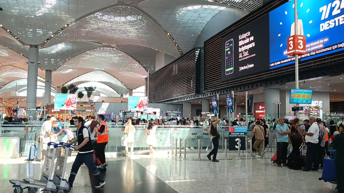 International Passenger and Cargo Traffic Rankings