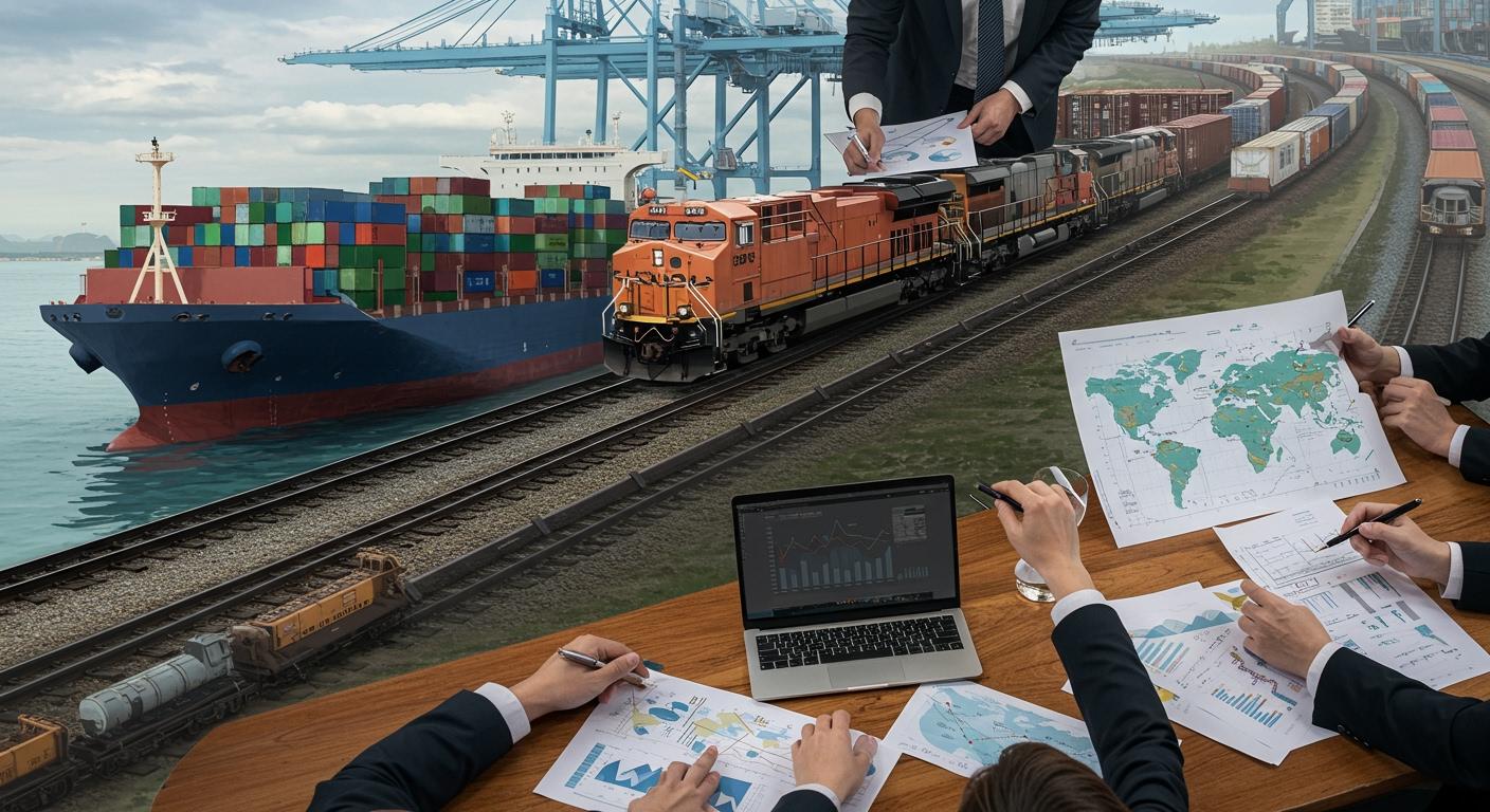 Port Strikes and Rail Delays Are Changing Supply Chain Strategies  in North American supply chains