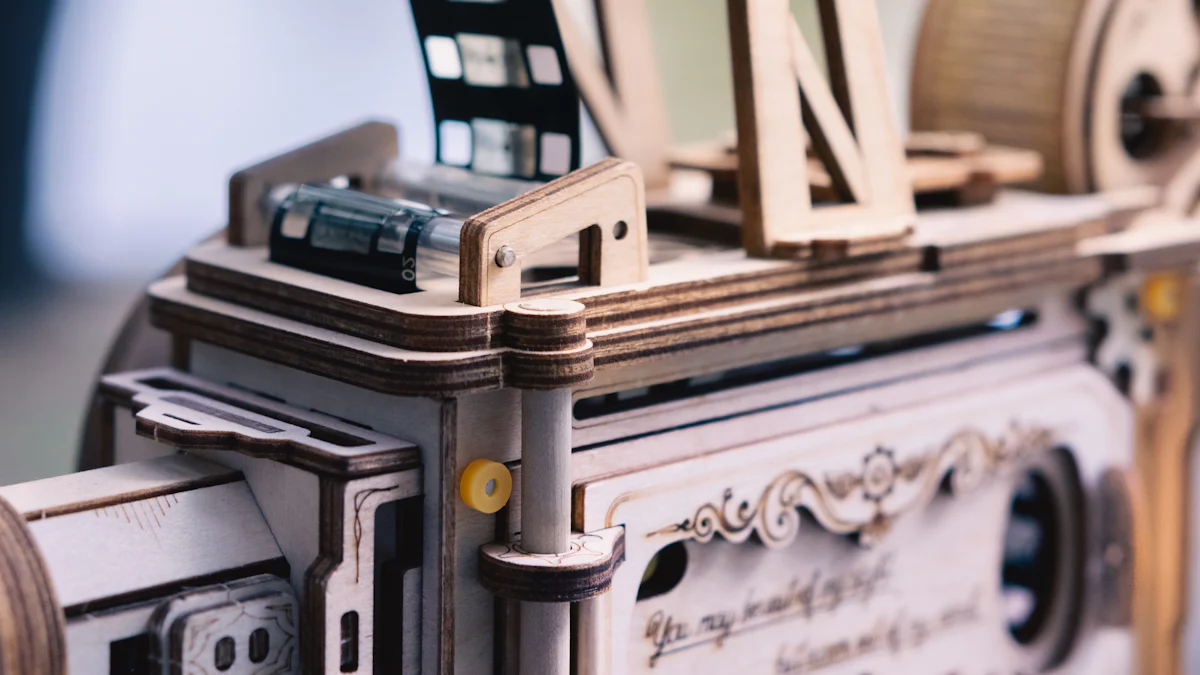 The Classic Film Vitascope 3D Wooden Puzzle: A Hands-On Experience