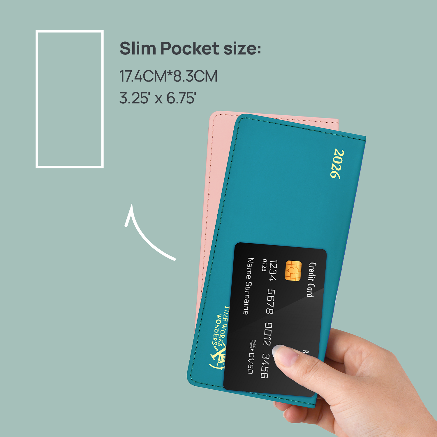 Pocket Monthly Planner Benefits