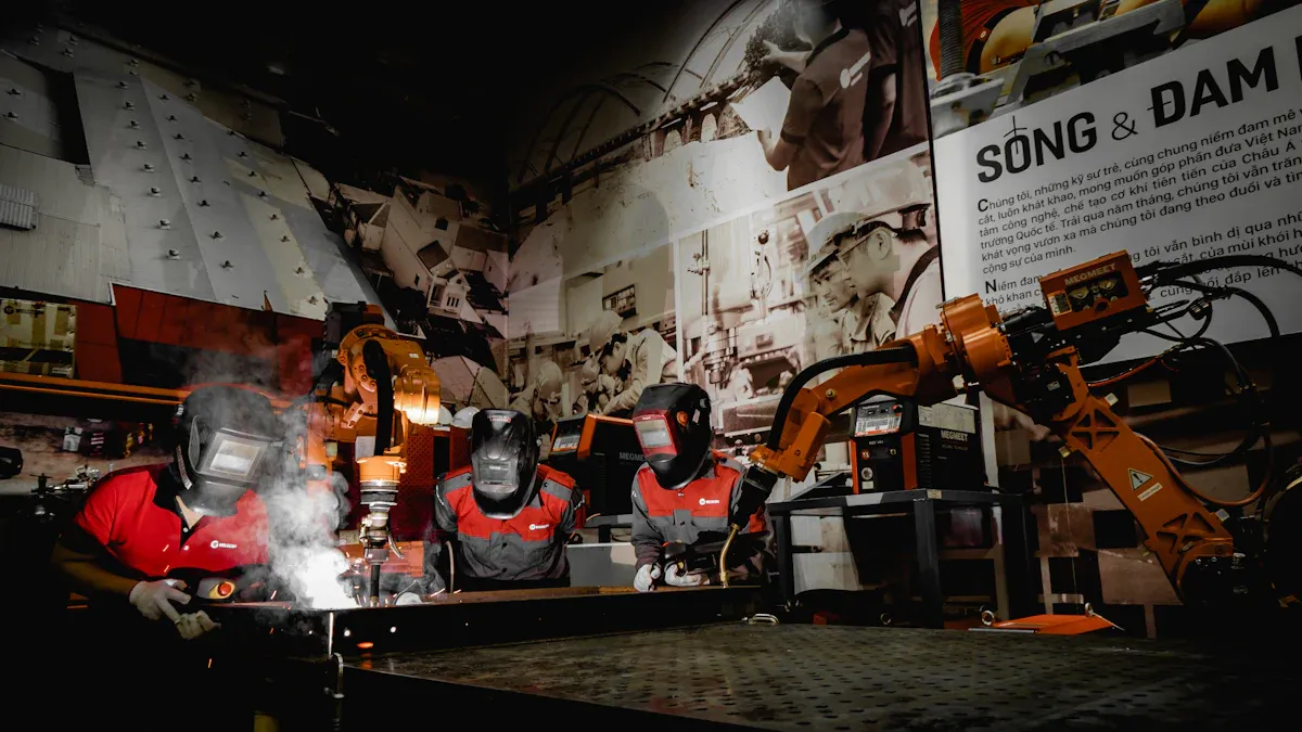 Practical Impact of Welding Robots