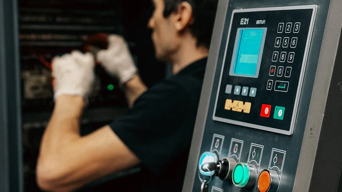 Industrial capacitive display features