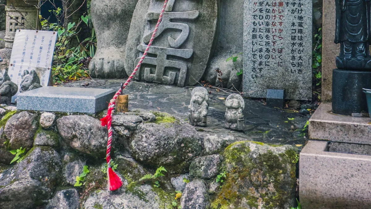 Cat Memorial Stones Comparison