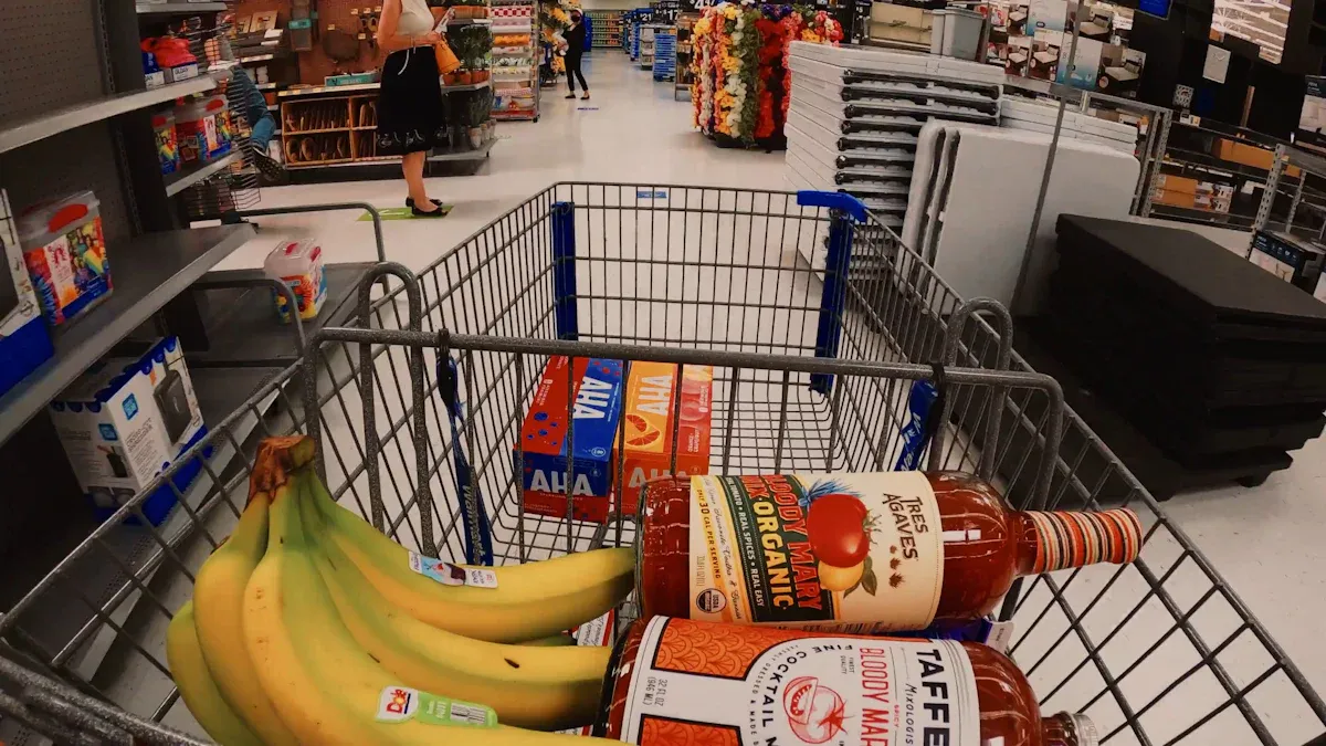 Comparing Schnucks Shopping Cart Technology to ShopRite'
                style=