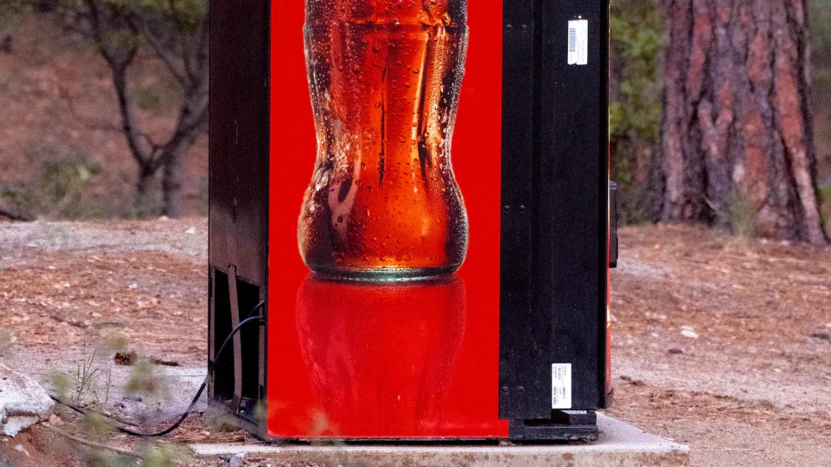 Coca cola vending machine
