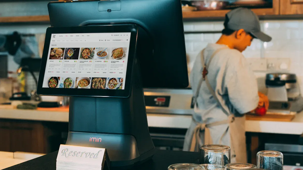 Ai powered digital signage in store