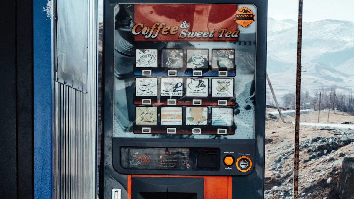 How coffee vending machines prepare coffee
