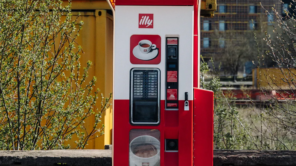 Coffee vending machine