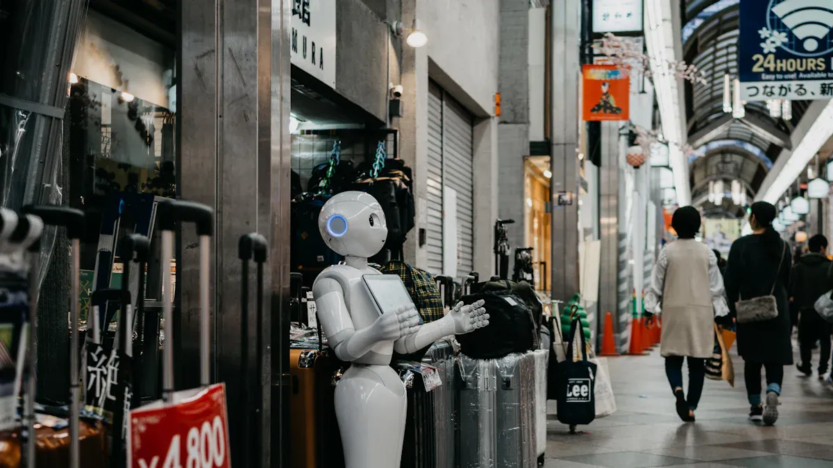 Autonomous Checkout Robot in Stores