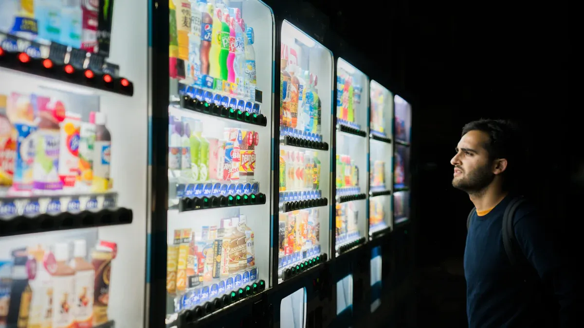 Choosing Healthy Vending Machine Snacks