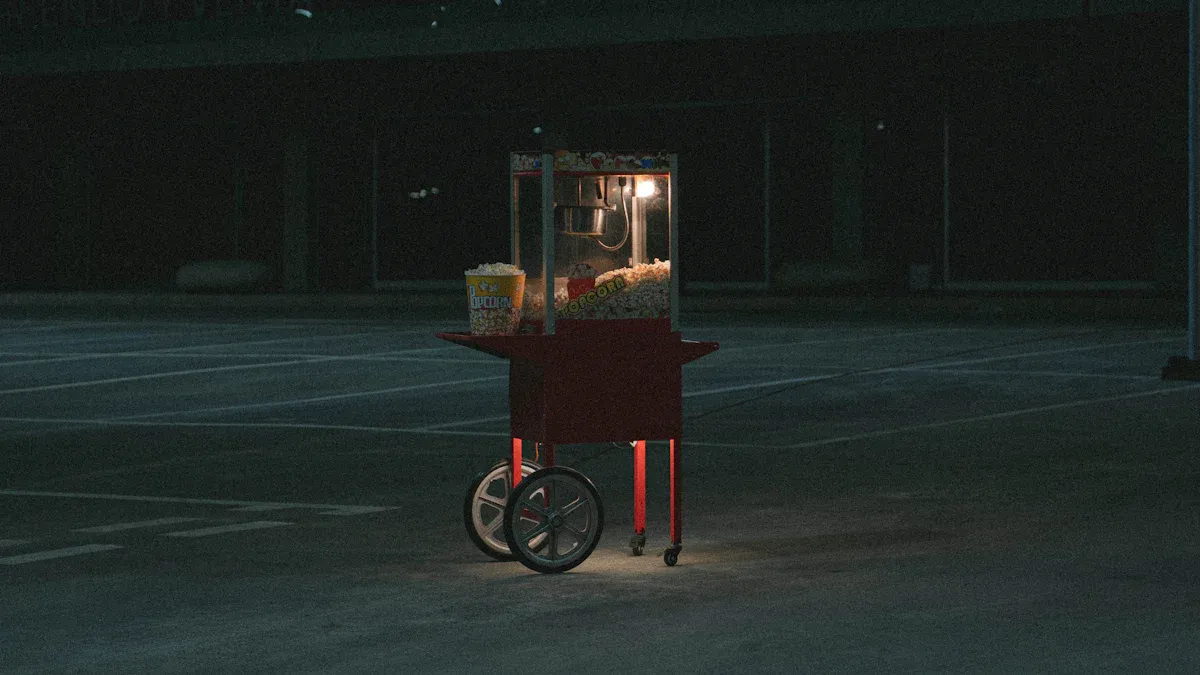 History of Popcorn Vending Machines