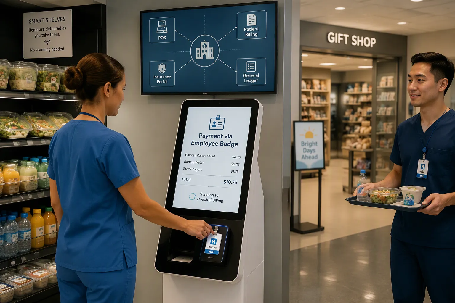 Integrate Autonomous Stores with Hospital Payment Systems