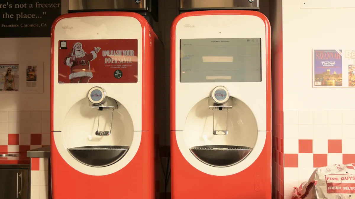 Exploring the Features of Modern Fountain Drink Vending Machines