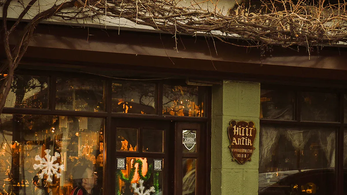 怀旧魅力的空间氛围