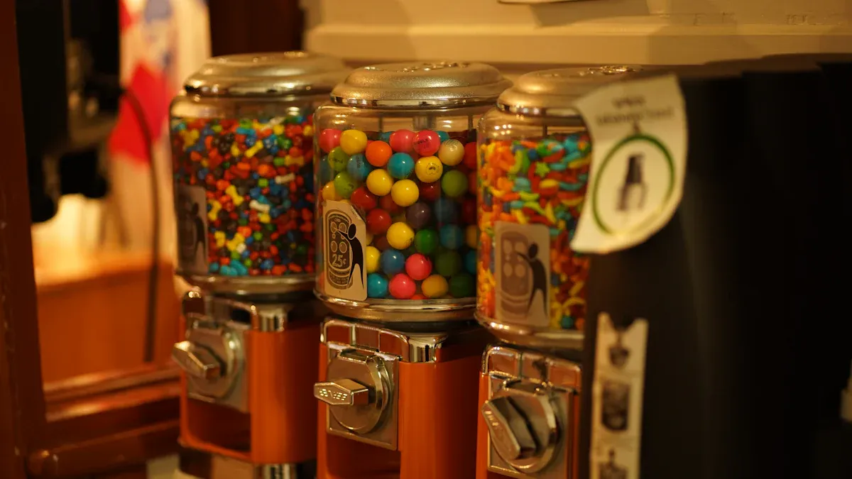 Types of Vintage Snack Vending Machines