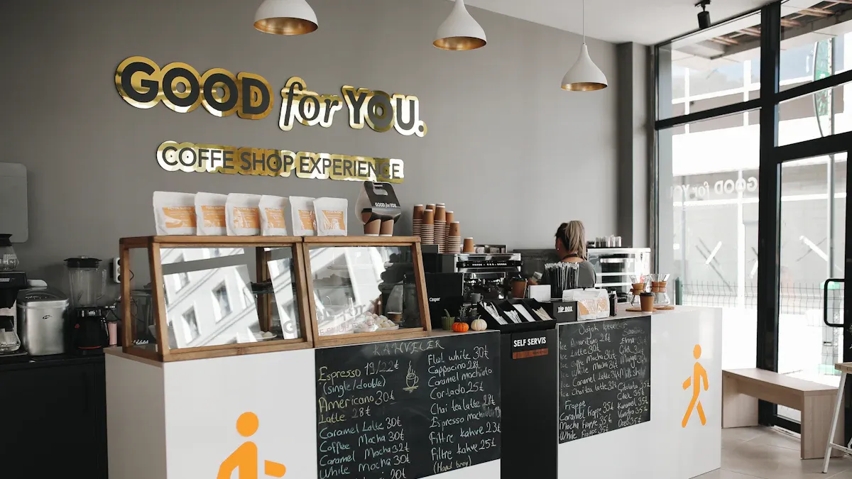 24-Hour Vending Machine Cafes