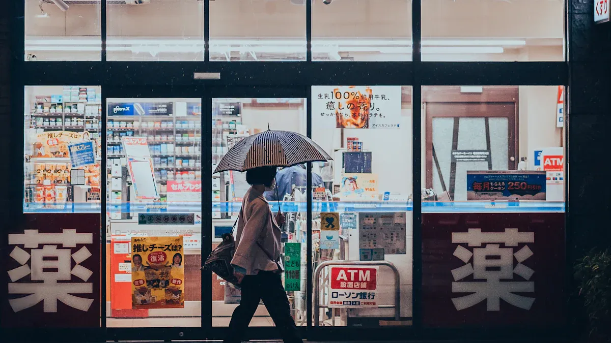 日本罗森云拿小站的技术亮点