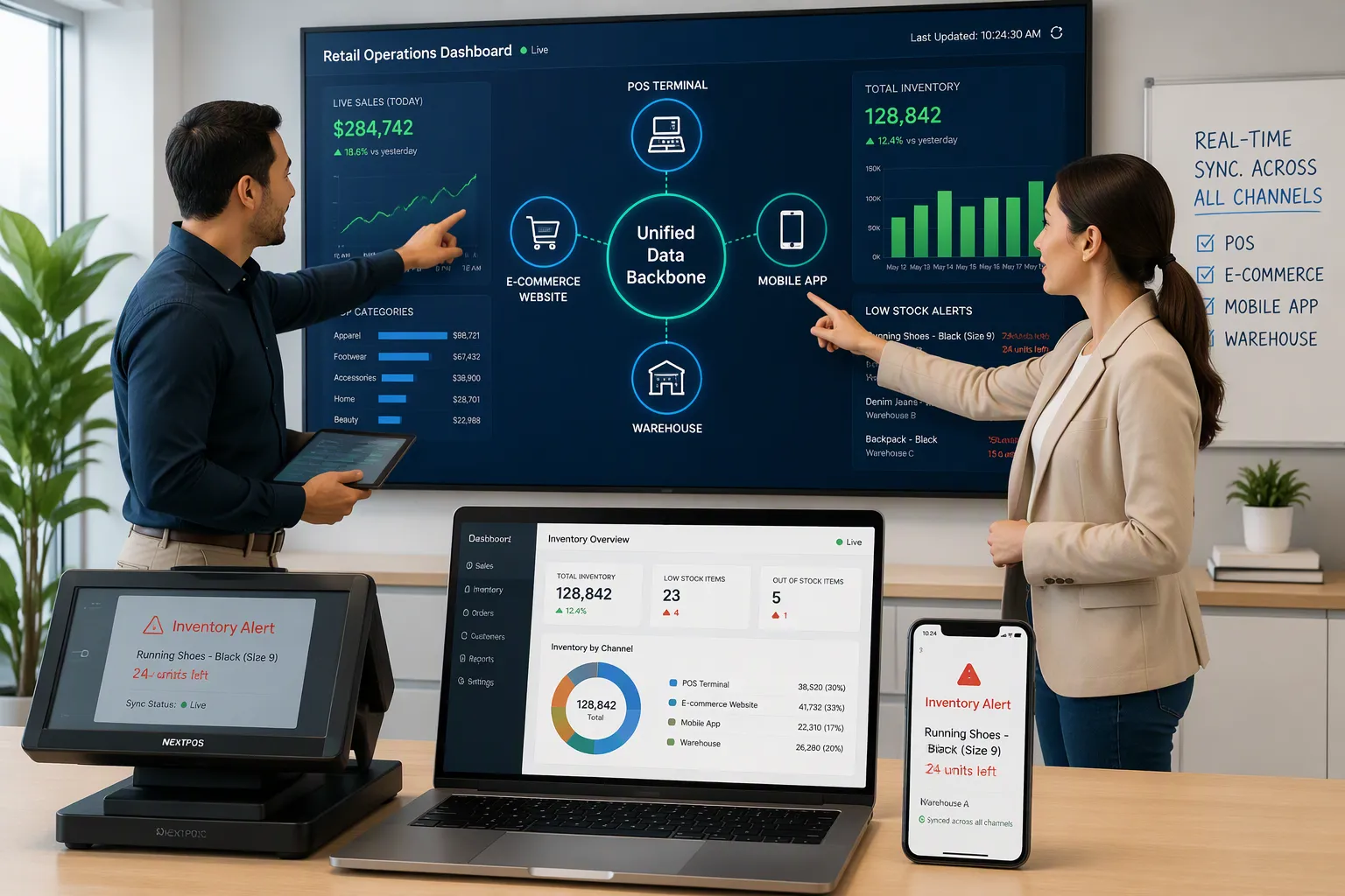 Enable Omnichannel POS Data Synchronization