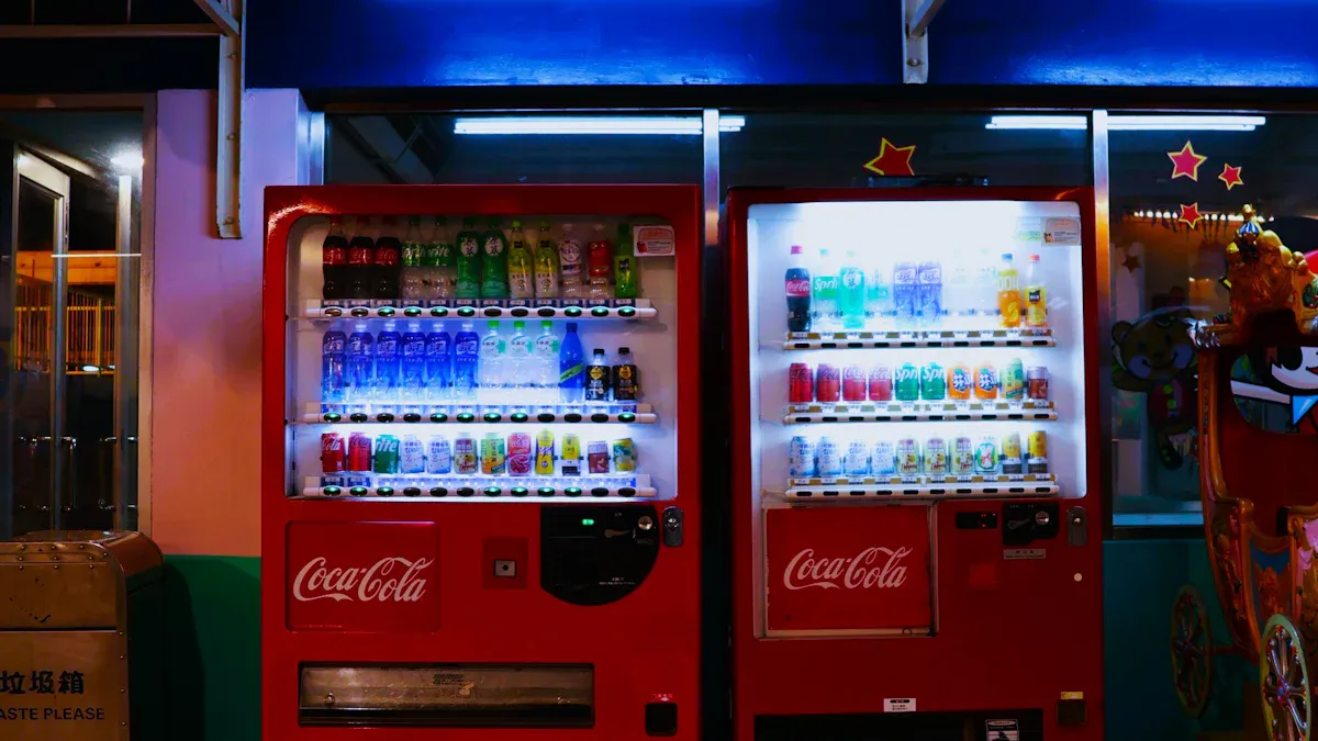 CB500 Gatorade Vending Machine Features