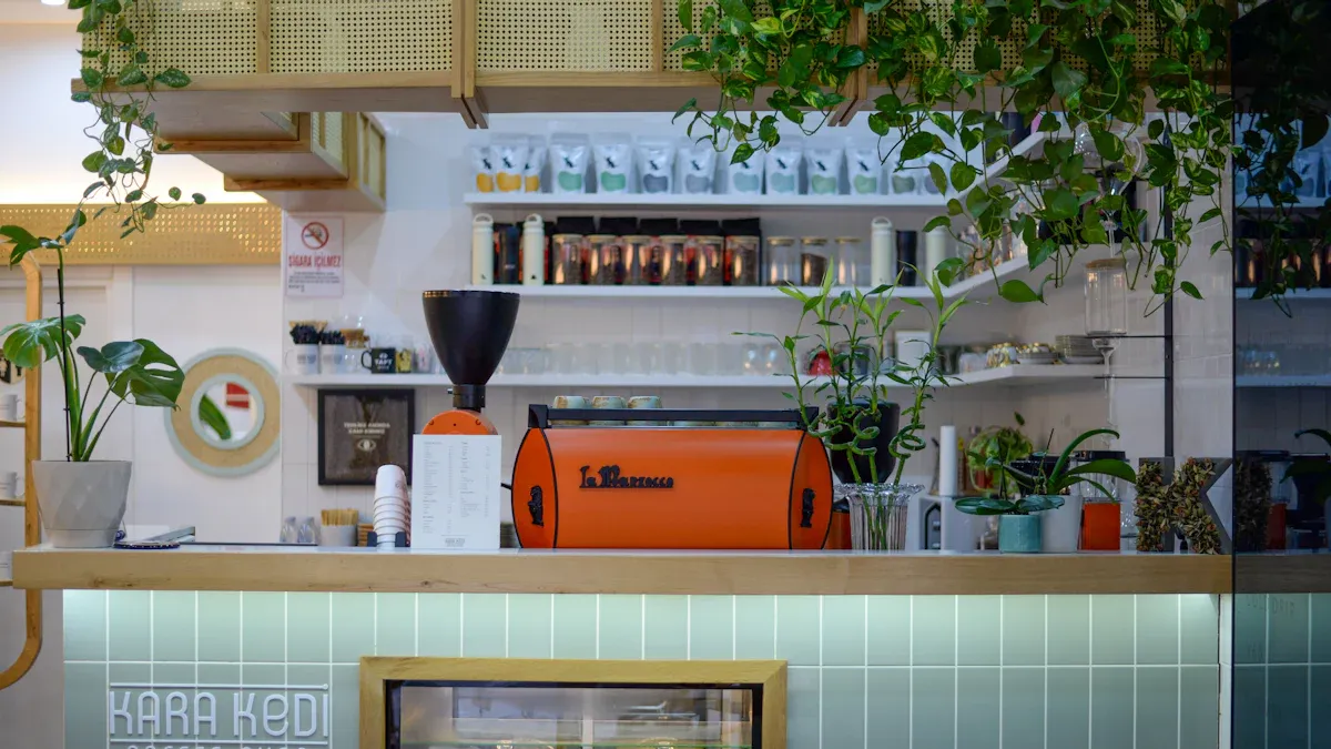 创新街角商店柜台设计