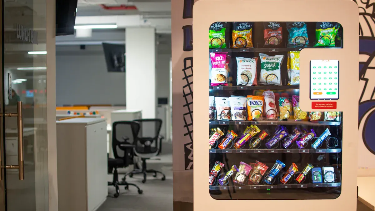The Early Evolution of Vending Machines