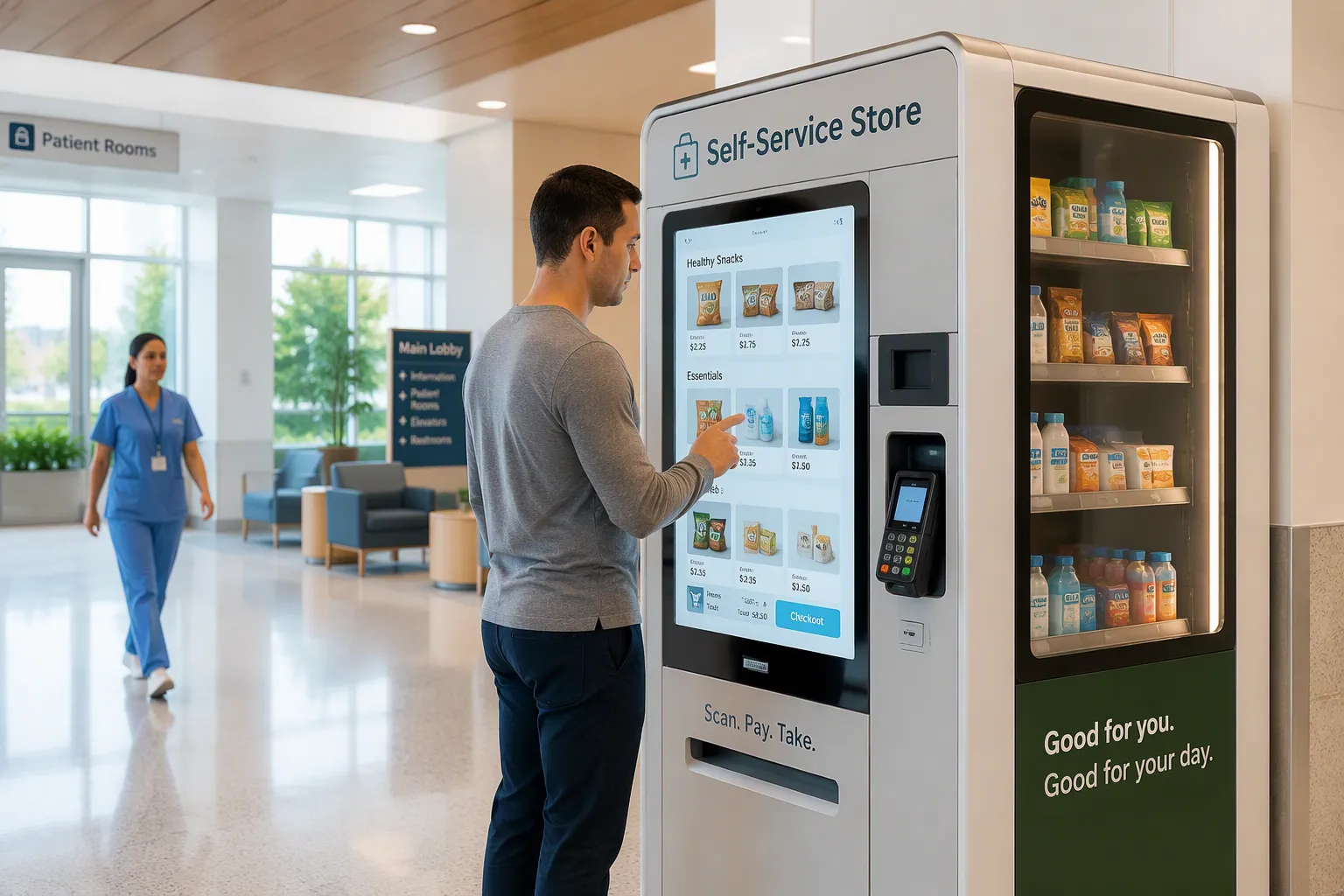 How autonomous stores enhance convenience for end-users in Hospitals & healthcare facilities