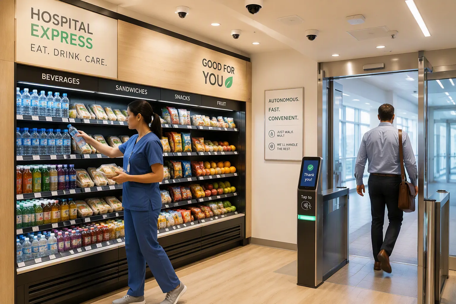 How AI-Powered Autonomous Retail Works