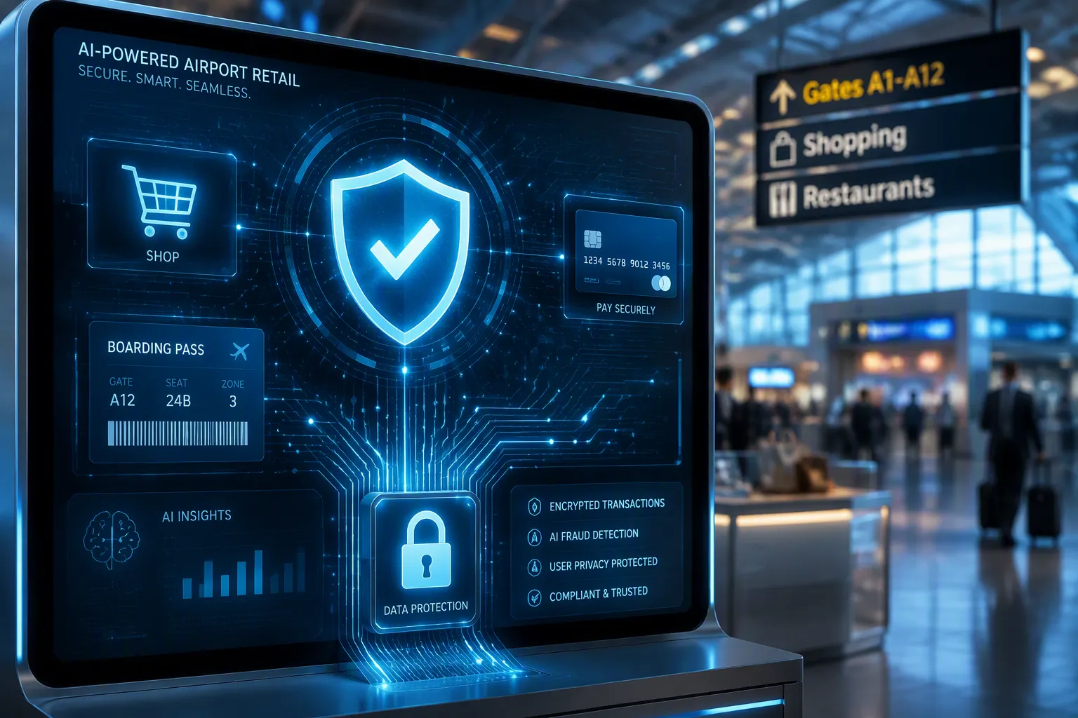 5 Ways Data Security for Airport Retail AI Systems Protects You