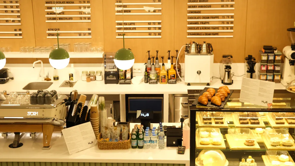 Sustainability in Corner Store Counter Designs