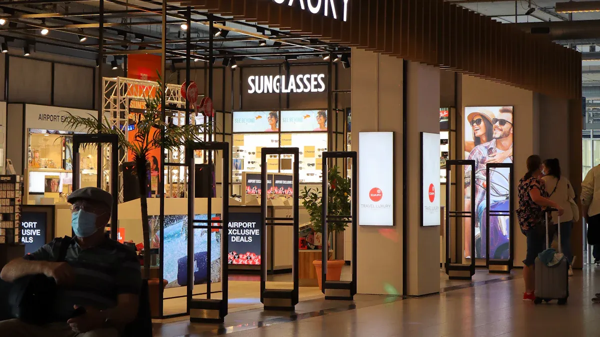 Reducing Queues in Airport Retail Zones