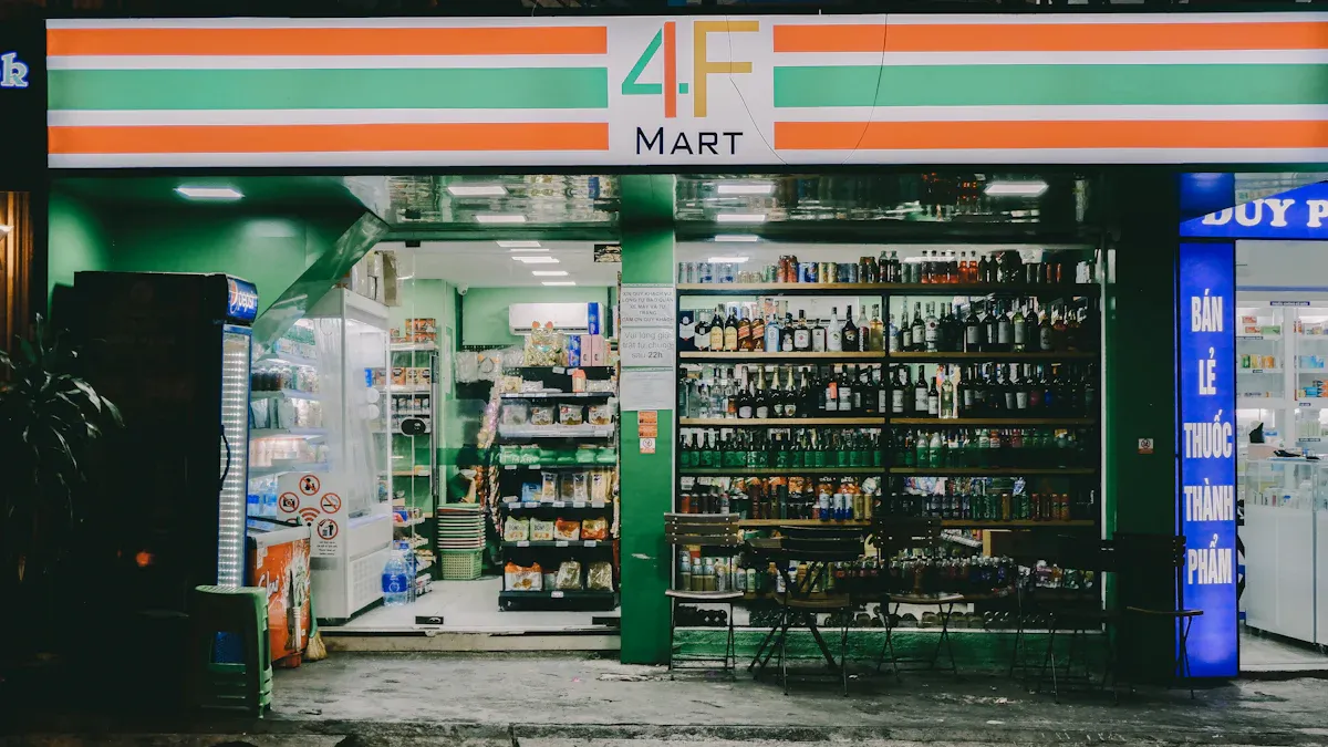 How 24/7 unmanned stores create value in Convenience store chains & small-format grocery.