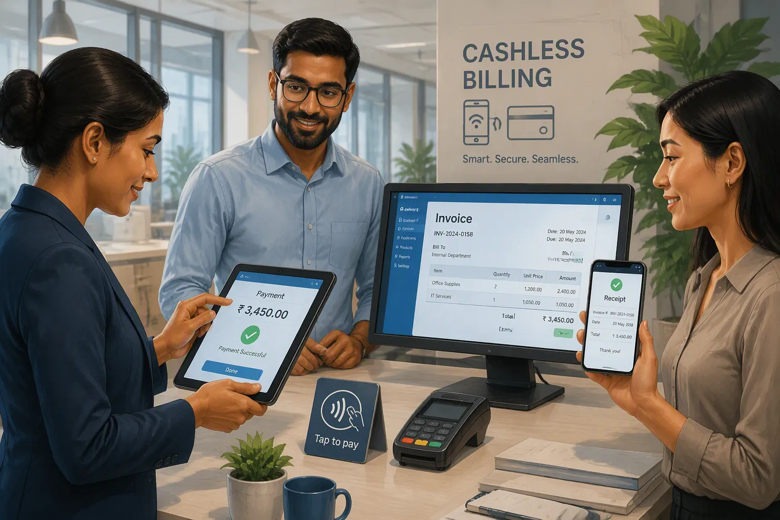 Implementing Cashless Internal Billing in Office Retail: Key Tactics