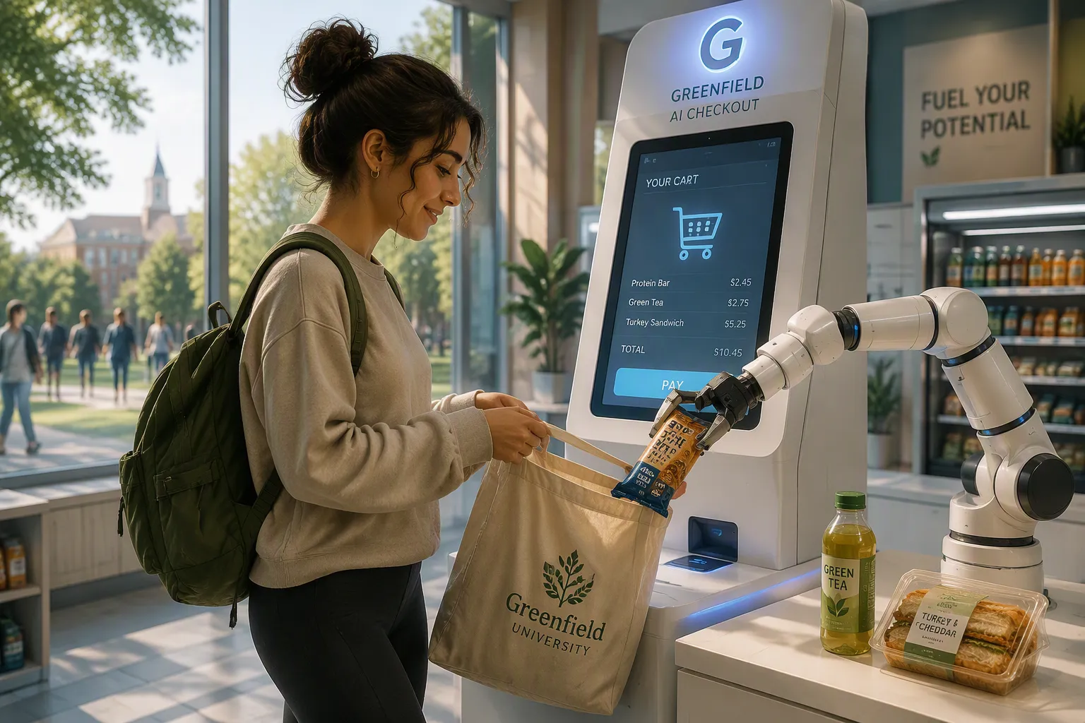AI Convenience Store 5 Reasons Your Campus Needs It